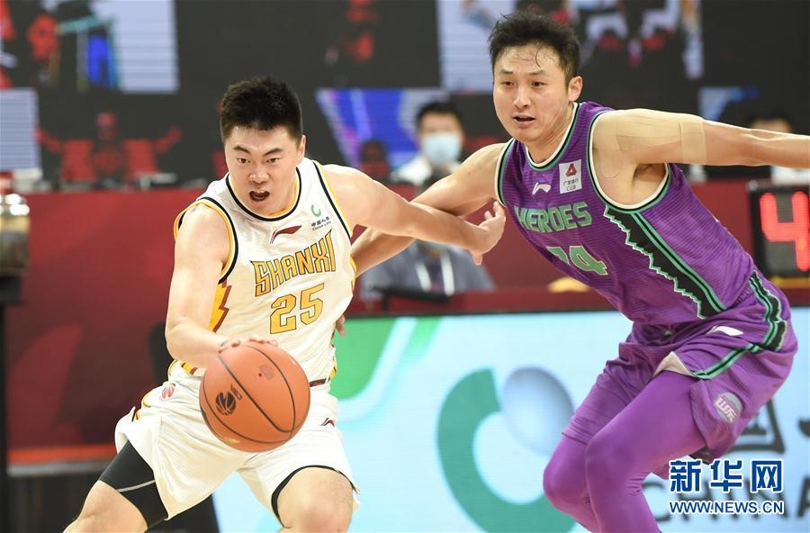 （體育）（9）籃球——CBA復賽第一階段：山西汾酒股份勝山東西王