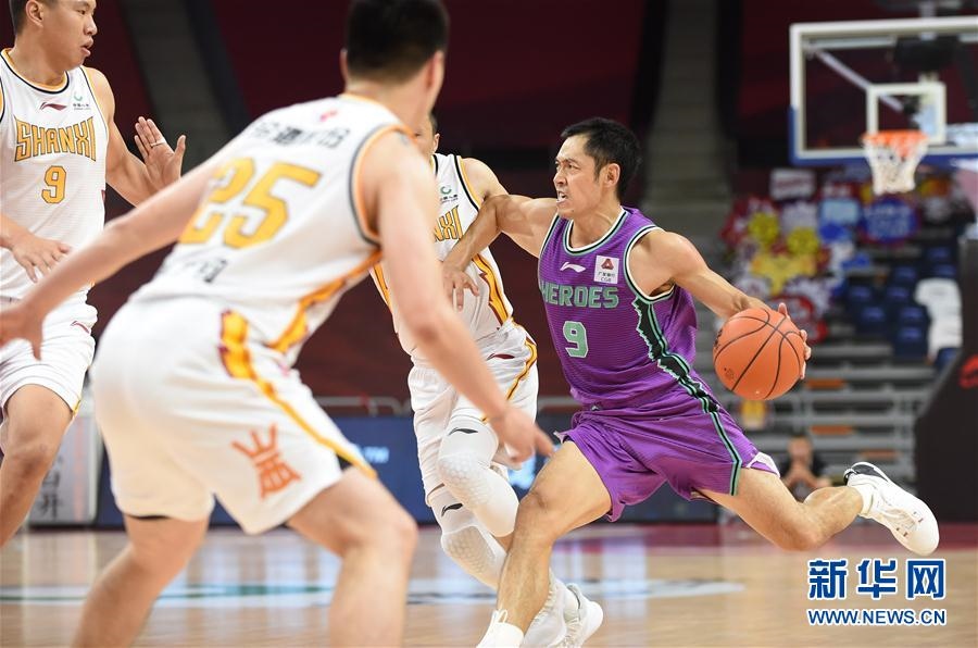 （體育）（20）籃球——CBA復賽第一階段：山西汾酒股份勝山東西王