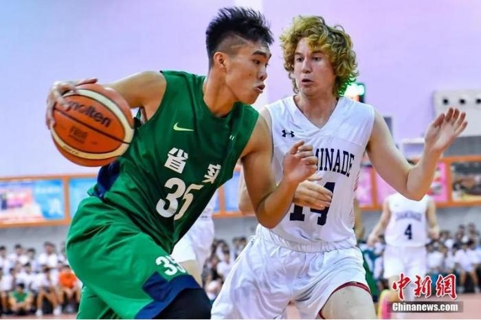 　　資料圖：中美青少年籃球友誼賽。<a target='_blank' href='http://www.chinanews.com/'>中新社</a>記者 陳驥旻 攝