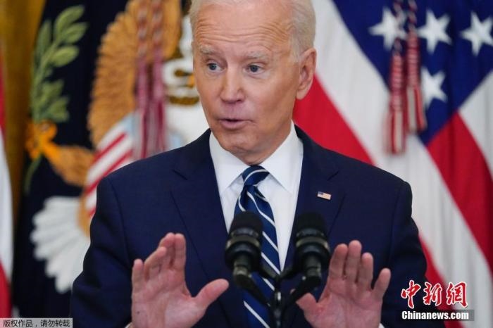 資料圖：美國(guó)總統(tǒng)拜登。