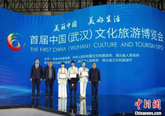 圖為，首屆中國(guó)(武漢)文化旅游博覽會(huì)現(xiàn)場(chǎng) 武漢文旅局供圖