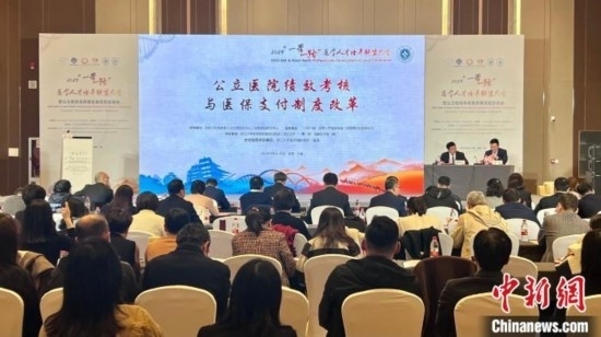 《公立醫(yī)院績效考核與醫(yī)保支付制度改革》分論壇現(xiàn)場。董易鑫 攝