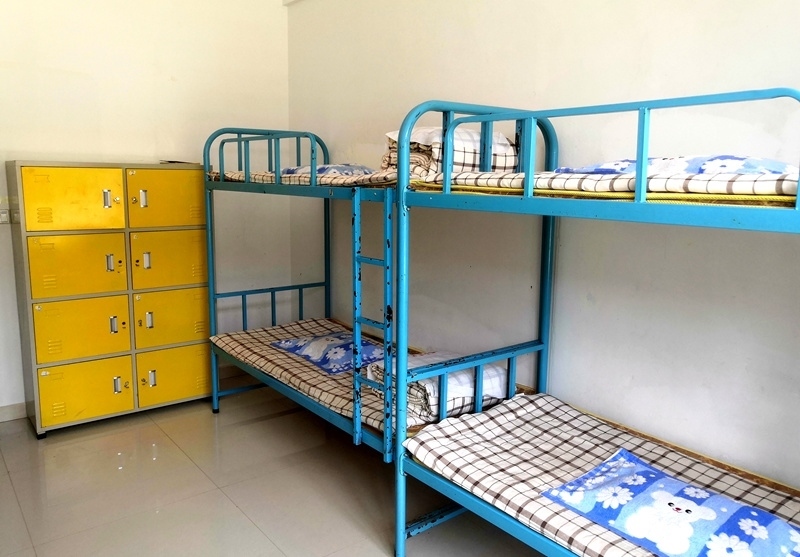 學(xué)生住宿午休的宿舍。人民網(wǎng)記者 孫博洋攝