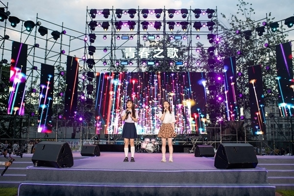 歌會(huì)現(xiàn)場(chǎng)。人民網(wǎng)記者 翁奇羽攝