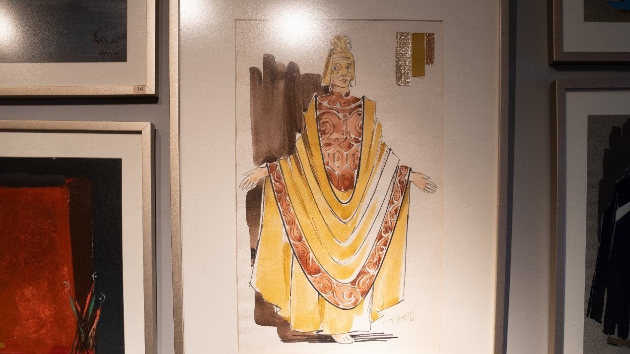 卡贊扎基斯的作品被改編成戲劇。人民網(wǎng)記者 葛泰佚攝