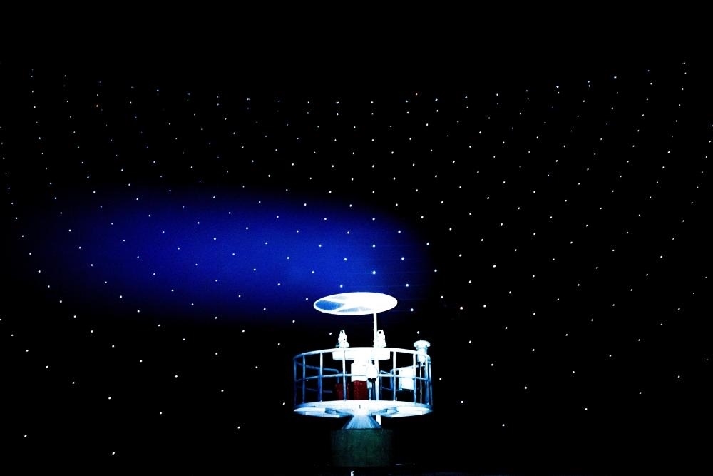 2021年3月29日拍攝的“中國天眼”測(cè)量基墩（維護(hù)保養(yǎng)期間拍攝）。新華社記者 歐東衢 攝