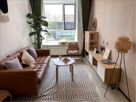 輝山英才社區(qū)樣板間。北京外國語大學 許青攝