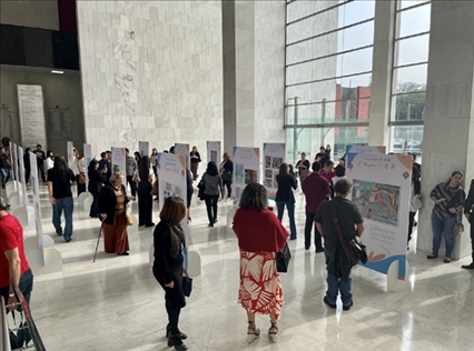 獲獎作品展現(xiàn)場。中國駐圣保羅總領館供圖