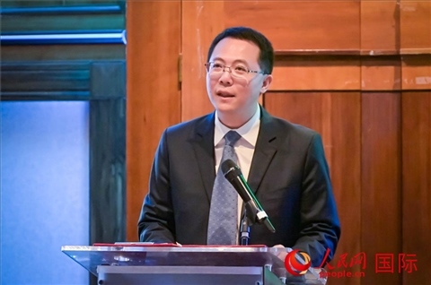 吳文海致辭。人民網(wǎng) 郭錦標(biāo)攝