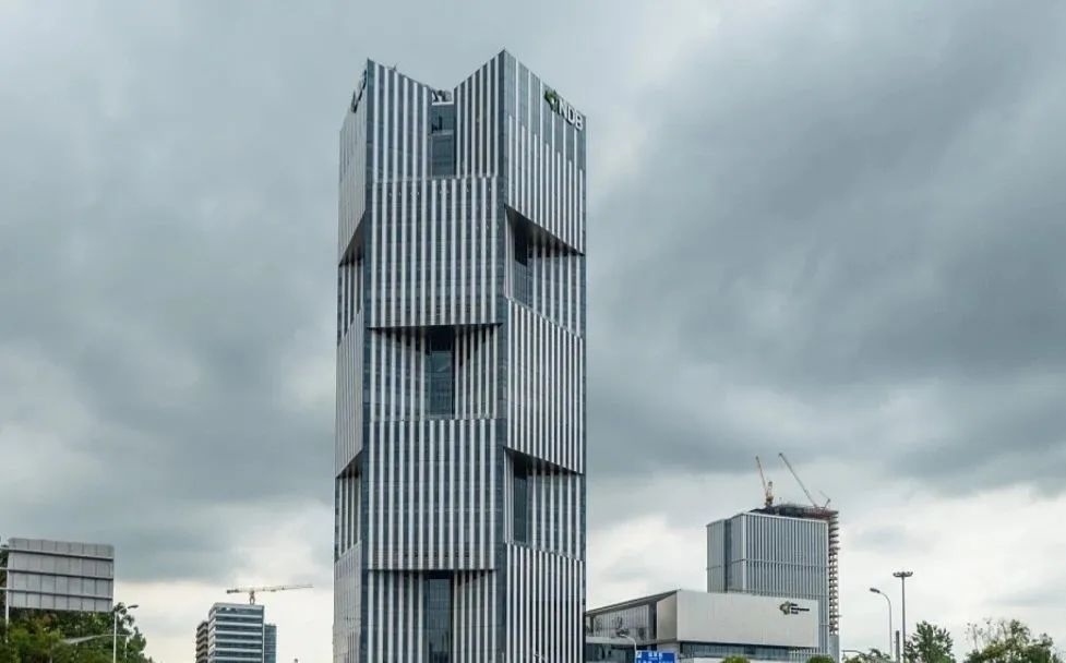 上海浦東新區(qū)，金磚國(guó)家新開發(fā)銀行總部大樓。