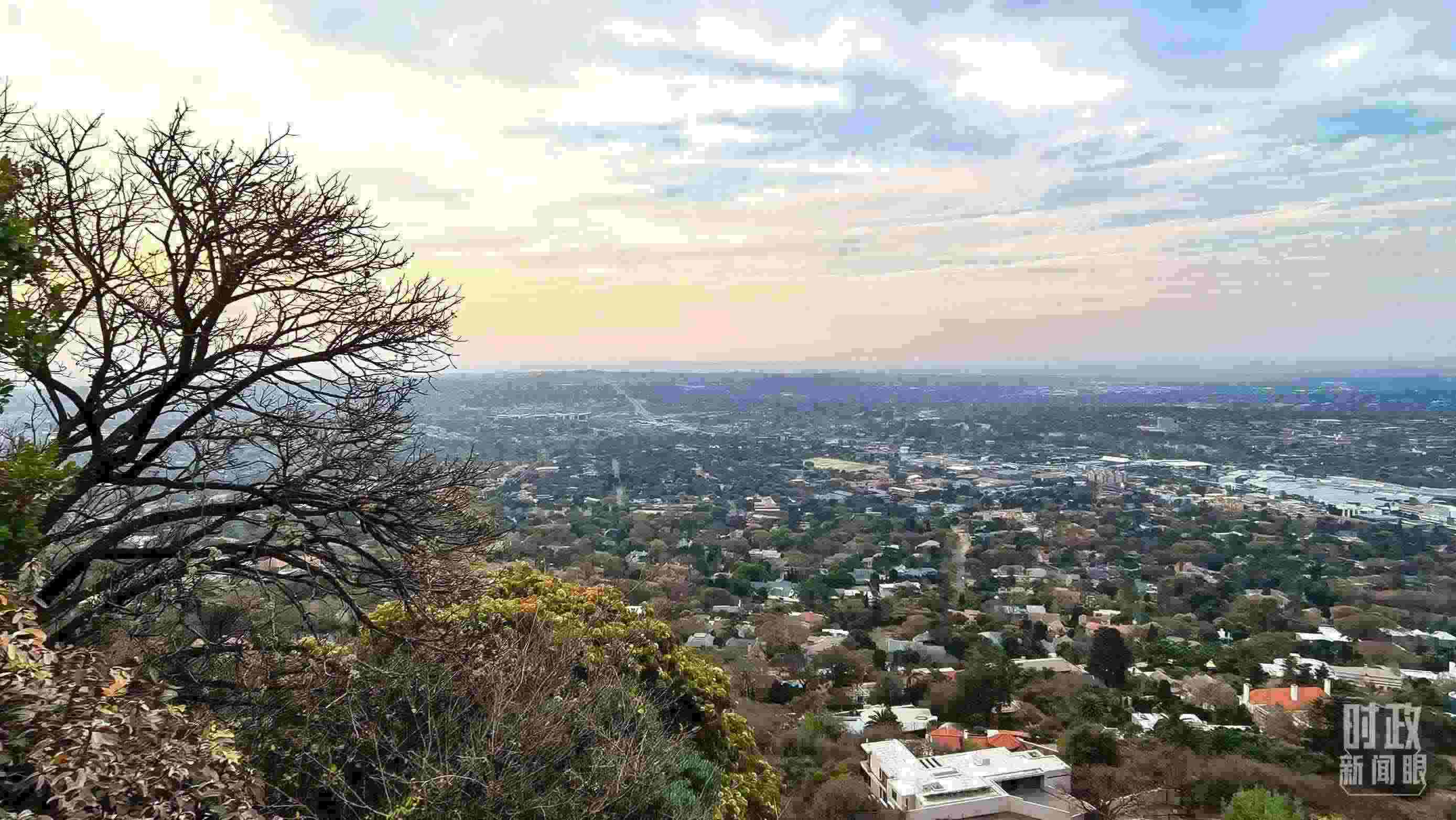 △南非約翰內(nèi)斯堡。（總臺(tái)央視記者韓銳拍攝）