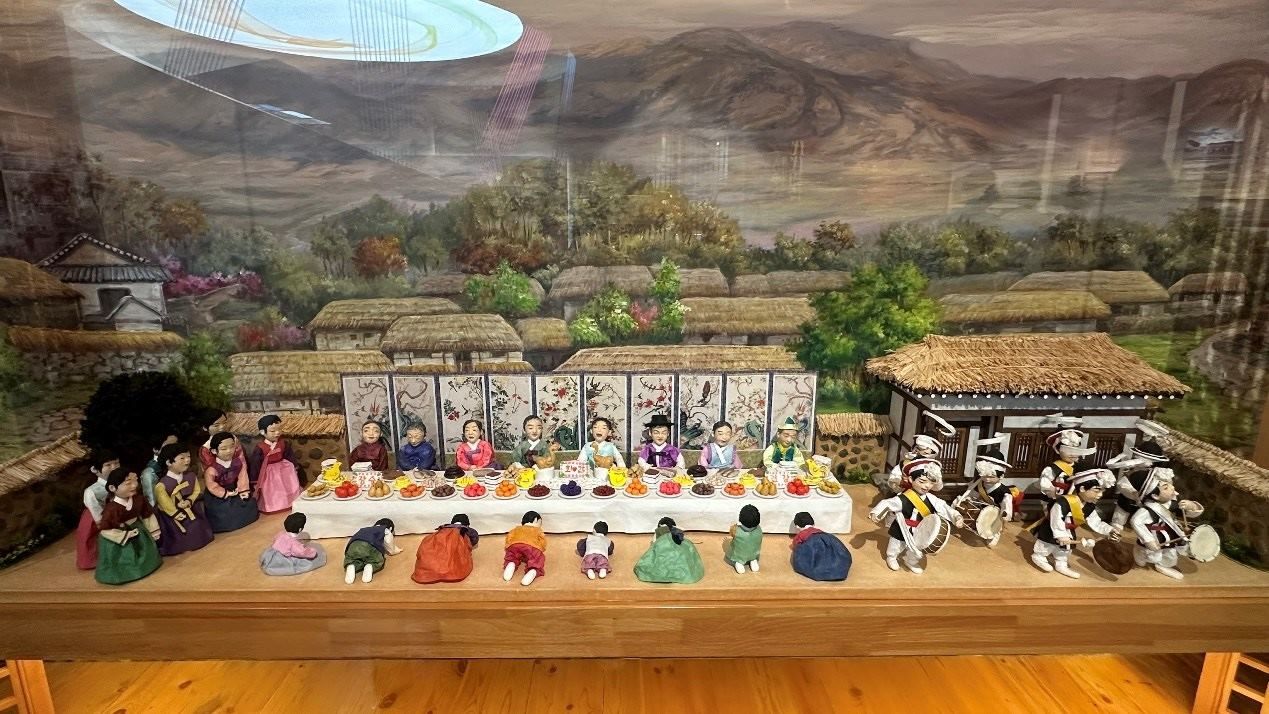 朝鮮族花甲禮展示。人民網(wǎng)記者 金洪花攝