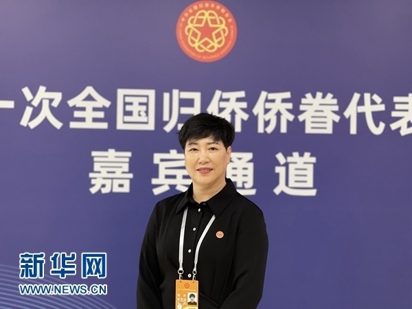 意大利北部麗水同鄉(xiāng)會(huì)會(huì)長(zhǎng)饒俊媚。（受訪人供圖）