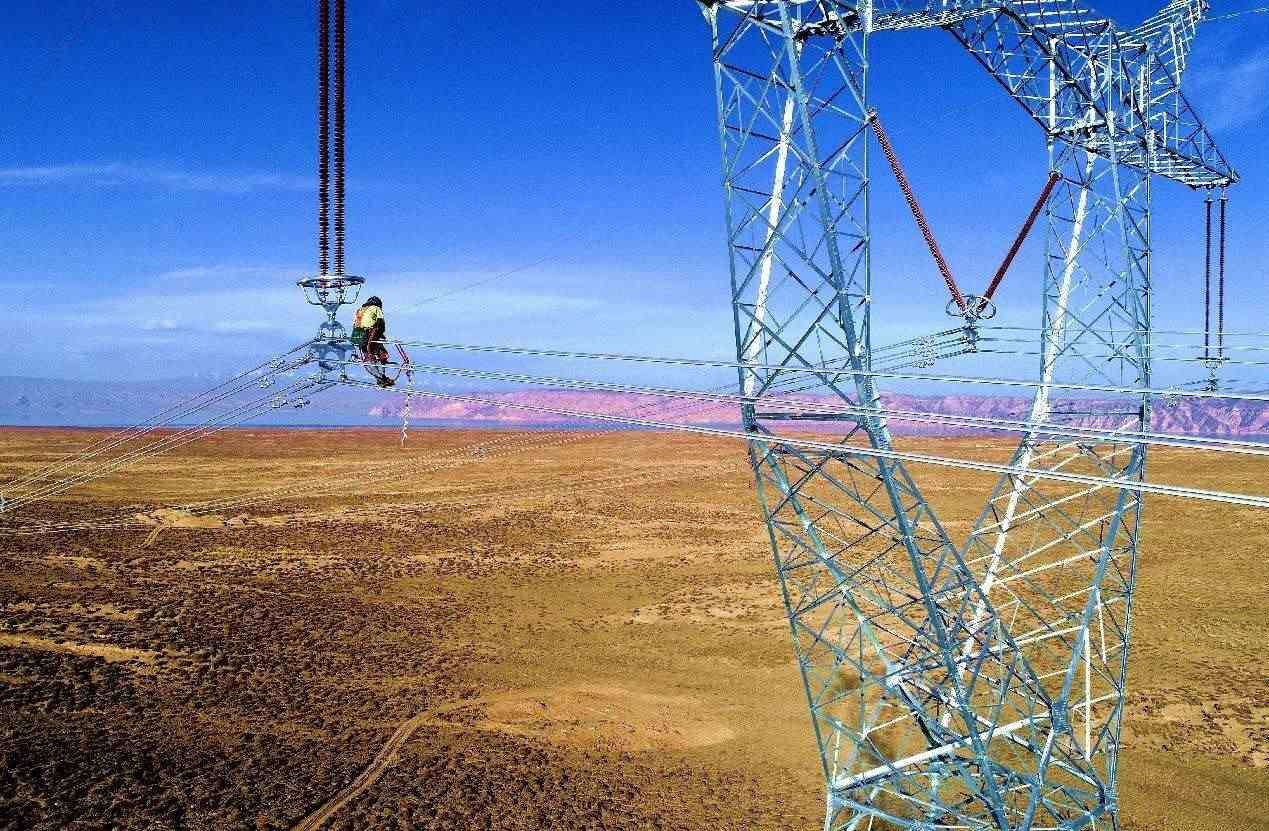 青豫直流。國網(wǎng)青海省電力公司供圖