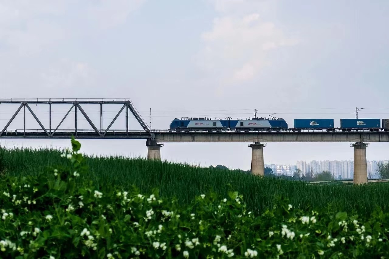 國鐵集團發(fā)布中歐班列全程時刻表成果。國鐵集團供圖