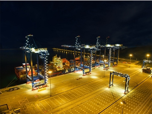 萊基港實行7×24小時裝卸作業(yè)機制。受訪者供圖