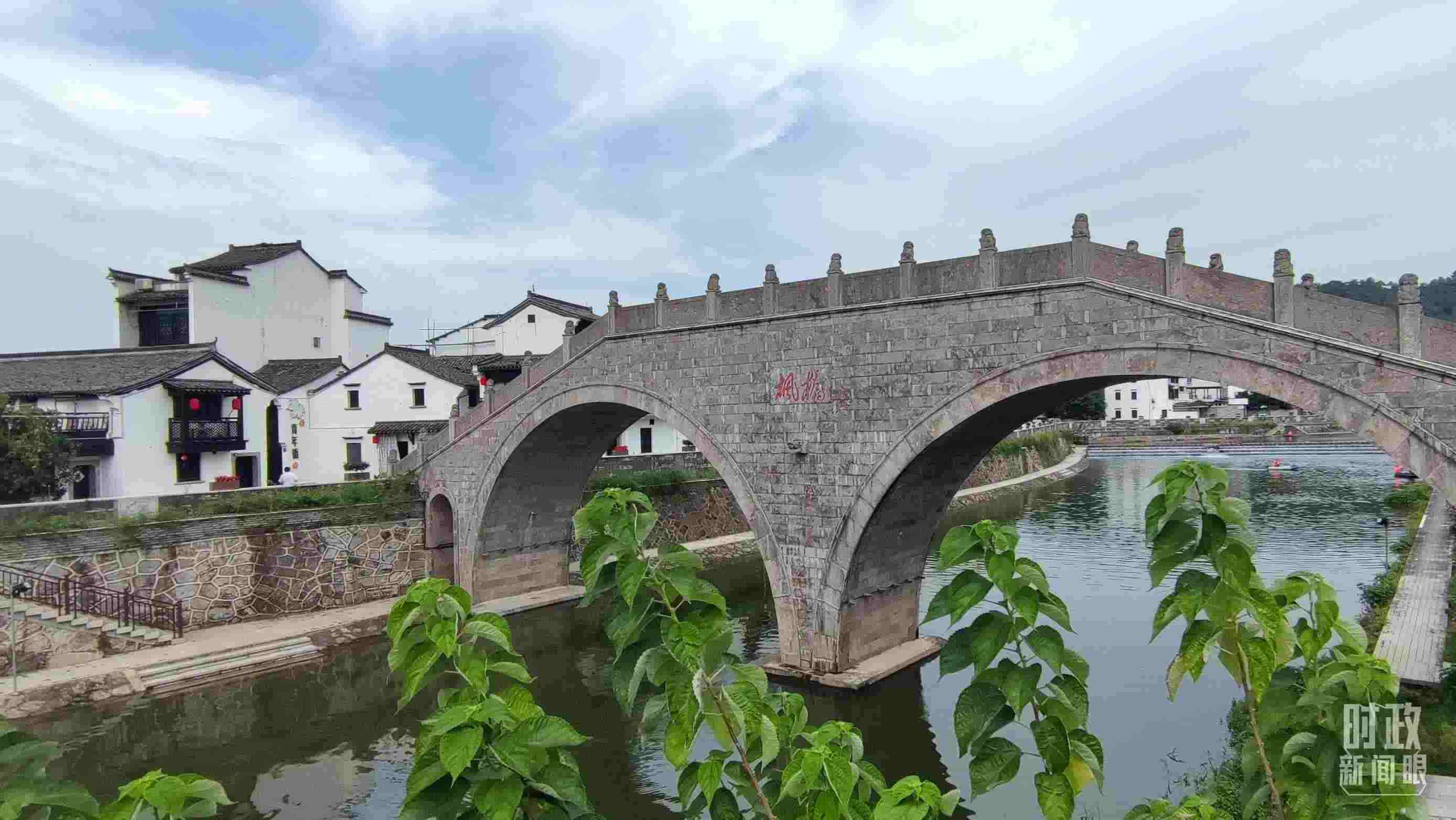 △楓橋古鎮(zhèn)。（總臺央視記者耿小龍拍攝）