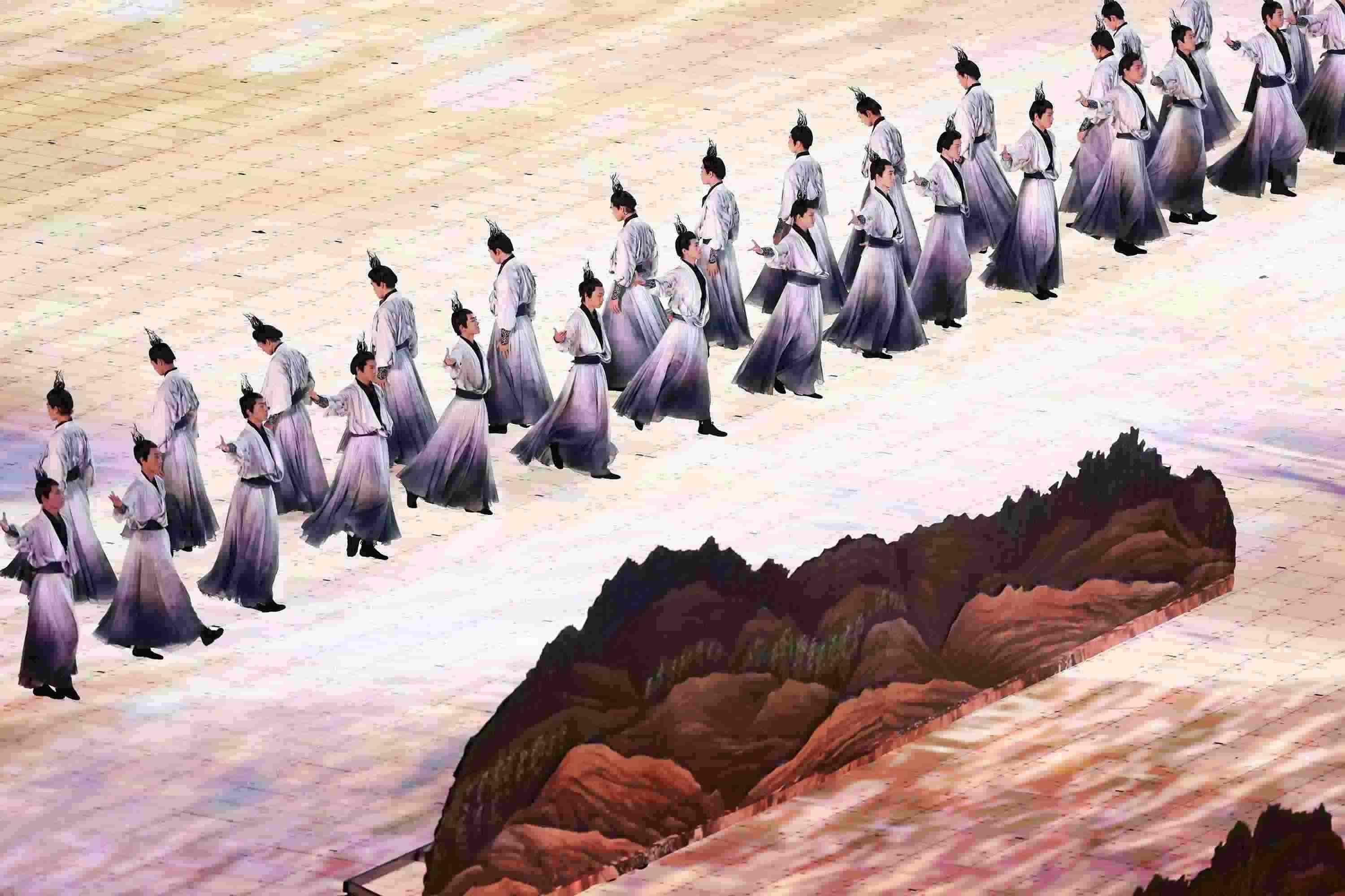 △2023年9月23日，演員在杭州第十九屆亞洲運動會開幕式上表演。