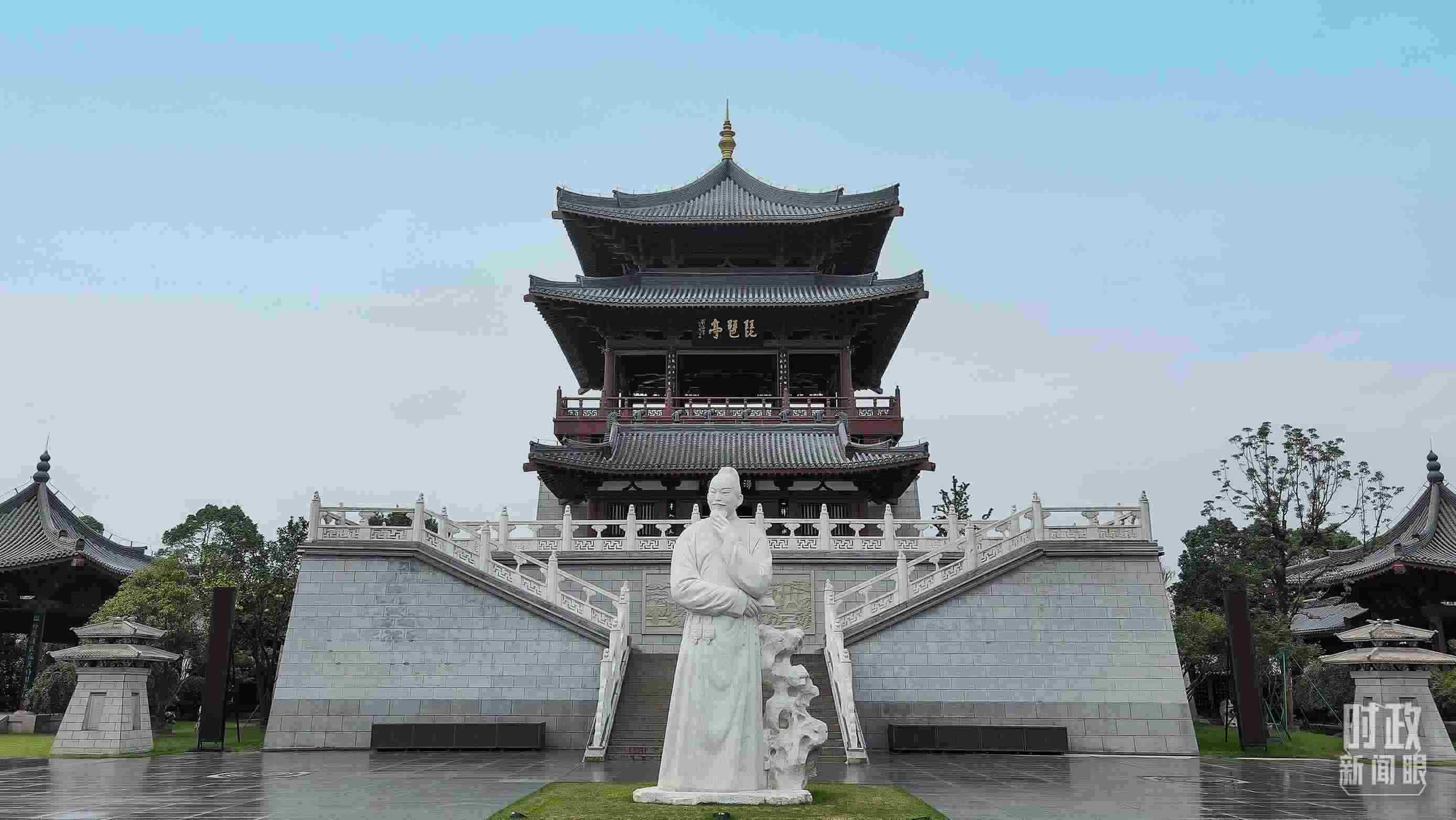 △琵琶亭。（總臺央視記者程鋮拍攝）