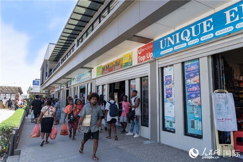 2023年9月12日，所羅門群島首都霍尼亞拉街景。人民網(wǎng) 賀吉攝