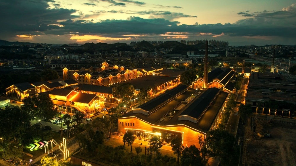 ↑ 景德鎮(zhèn)文創(chuàng)街區(qū)。