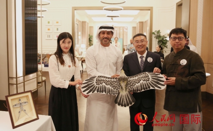 非遺展示。人民網(wǎng) 塔里克·易卜拉欣攝