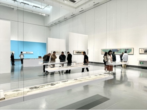 畫展現(xiàn)場。主辦方供圖