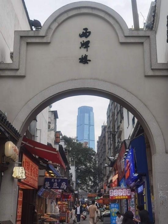 10月25日，太平老街街景。（本報記者 常雯宜攝）