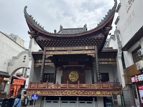 10月25日，長沙太平老街一角。（本報記者 劉書文攝）