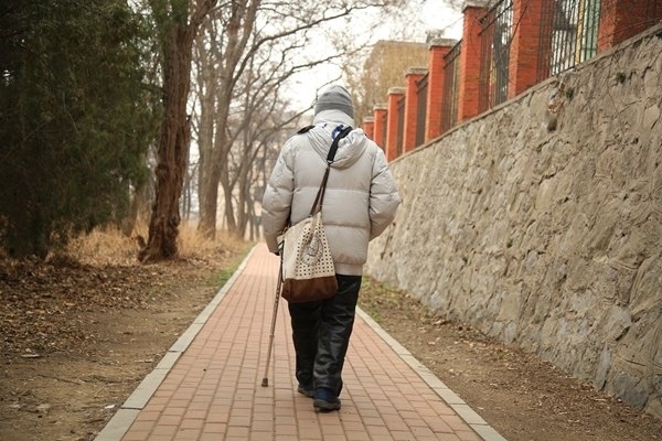 鐘萬(wàn)勰院士在大連理工大學(xué)校園里。周學(xué)飛攝