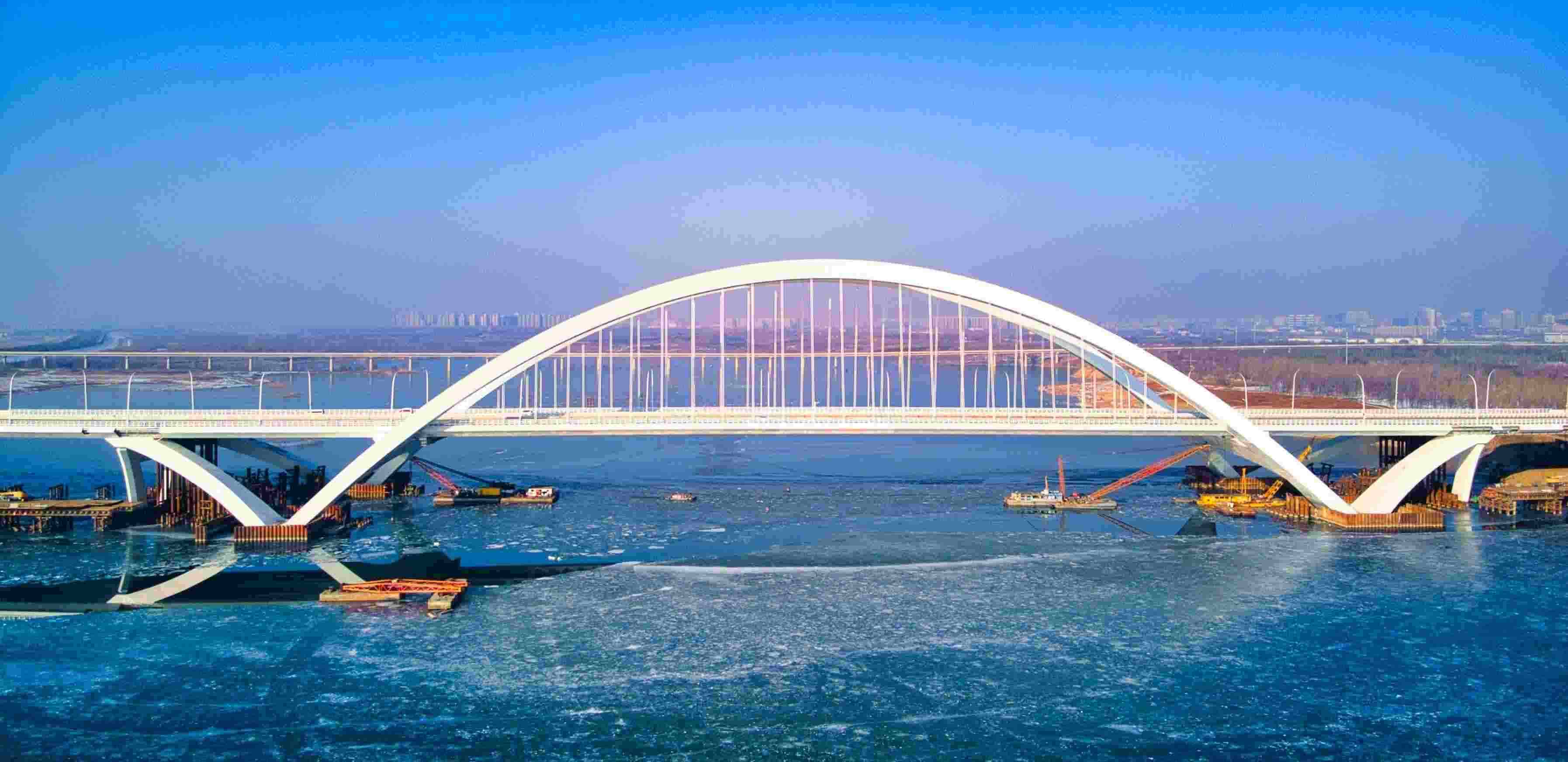 開通后的京雄大橋。受訪方供圖