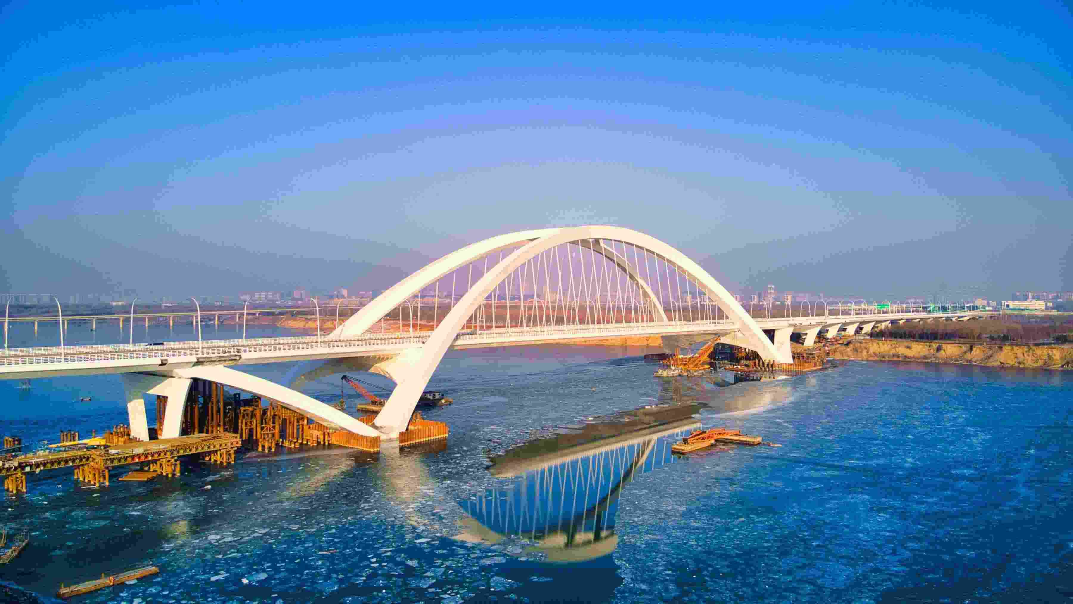 開通后的京雄大橋。受訪方供圖