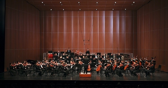 音樂會現(xiàn)場。學(xué)校供圖