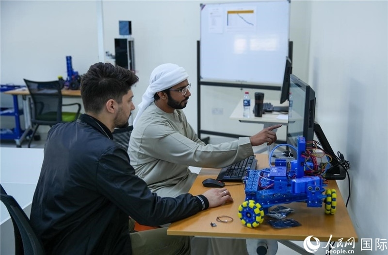 培訓(xùn)中心展示。人民網(wǎng)塔里克·易卜拉欣攝