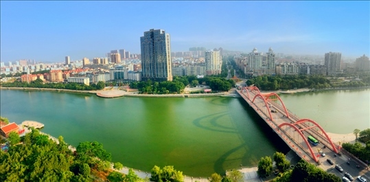 木蘭溪。傅振宇 攝