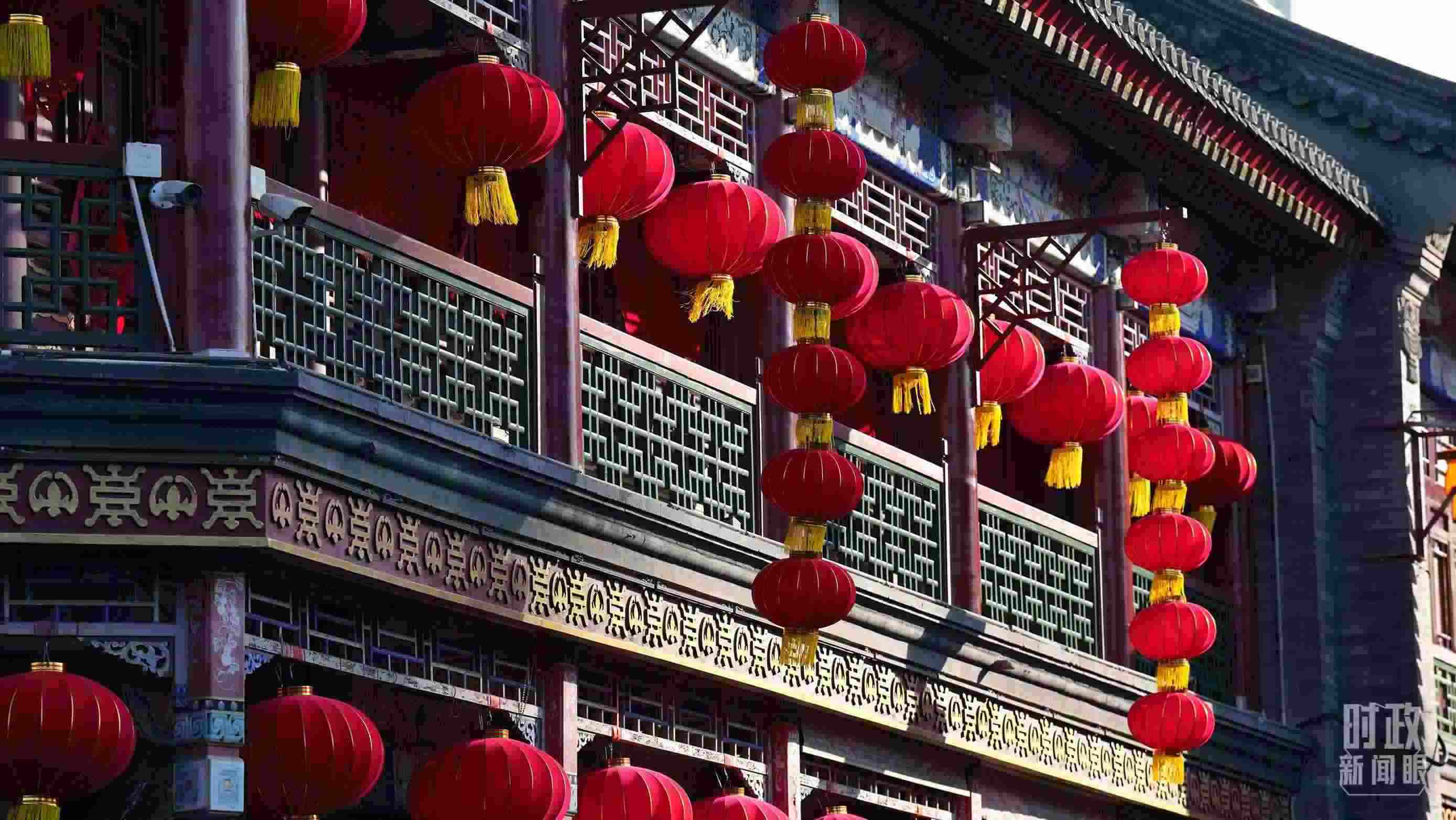 △天津古文化街。（總臺(tái)國(guó)廣記者李晉拍攝）