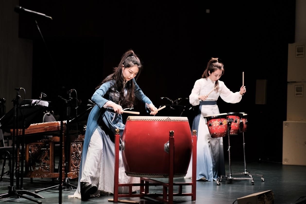 2024“歡樂春節(jié)”新春民族音樂會(huì)演出現(xiàn)場(chǎng)。于子恒攝