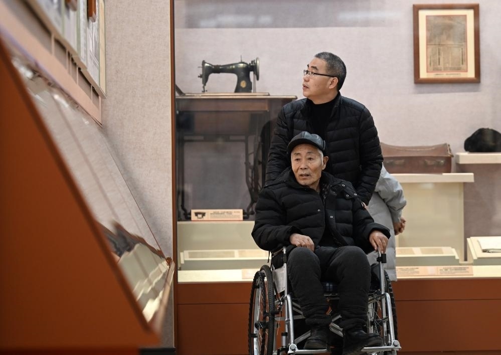 2024年1月29日，市民在平津戰(zhàn)役紀(jì)念館參觀。