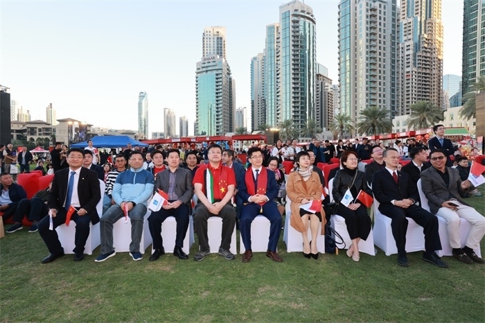 活動現(xiàn)場。中建中東供圖