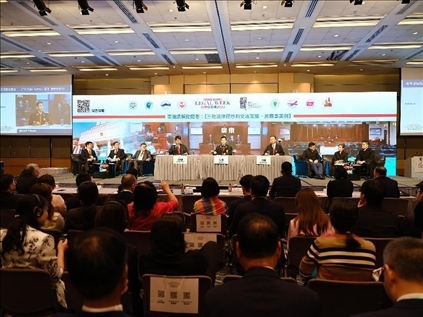 2023香港法律周，粵港澳三地聯(lián)合模擬庭審民商事案例，交流互鑒法律程序等問題。