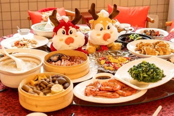 同濟(jì)大學(xué)推出新春團(tuán)圓宴。校方供圖