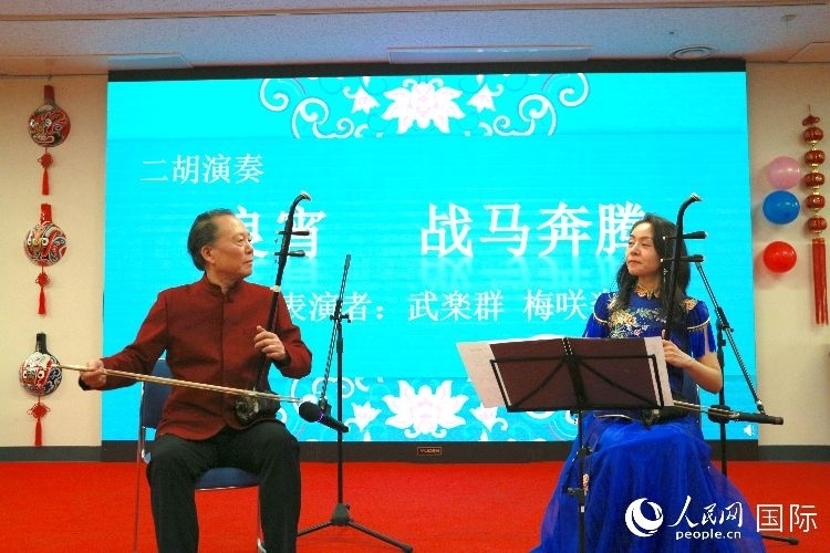 二胡合奏。人民網 許可攝