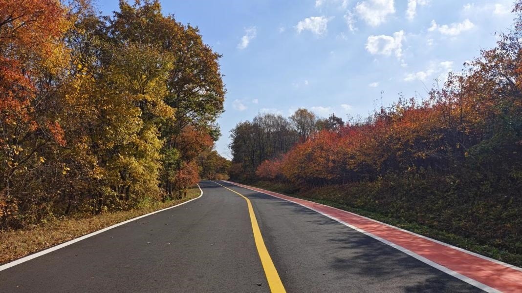 九臺區(qū)圍繞紅色文化、冰雪資源、特色民宿，進(jìn)一步完善道路功能。九臺區(qū)委宣傳部供圖