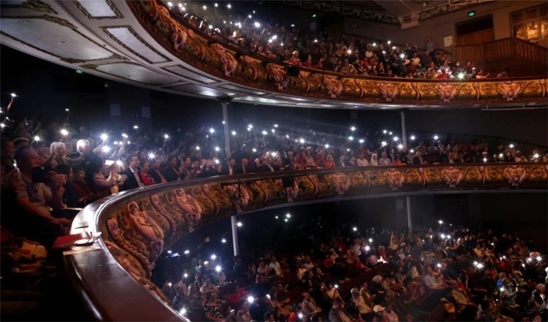 2024年“四海同春”慰僑訪演團亞太團新西蘭惠靈頓演出現(xiàn)場。圖片由陸欣讌、孟韜、葉勇提供