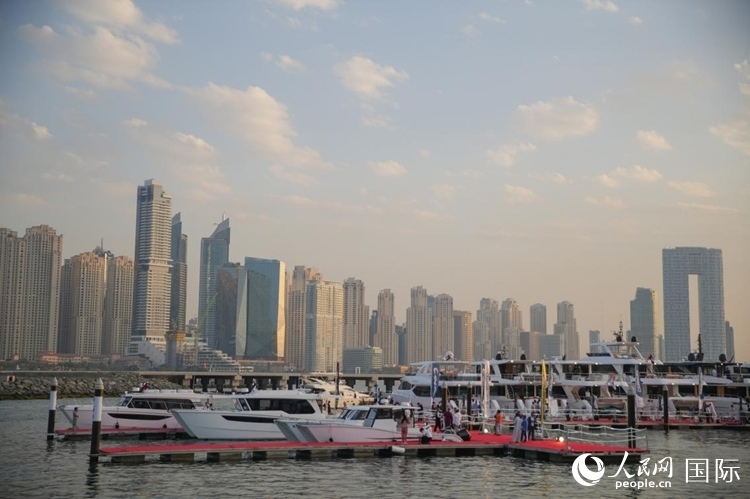 游艇展場景。人民網(wǎng) 塔里克·易卜拉欣攝