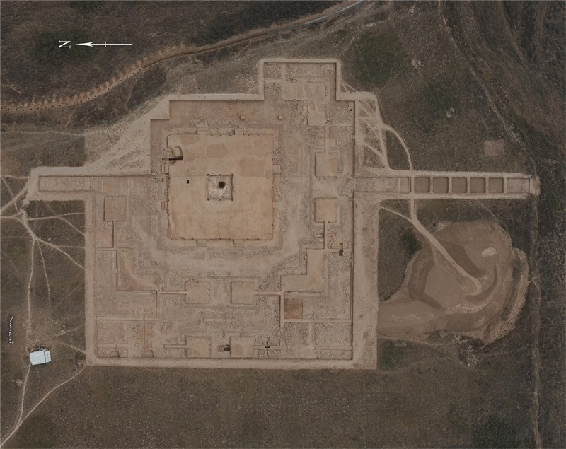 四角坪遺址平面圖。中國(guó)文物報(bào)社供圖