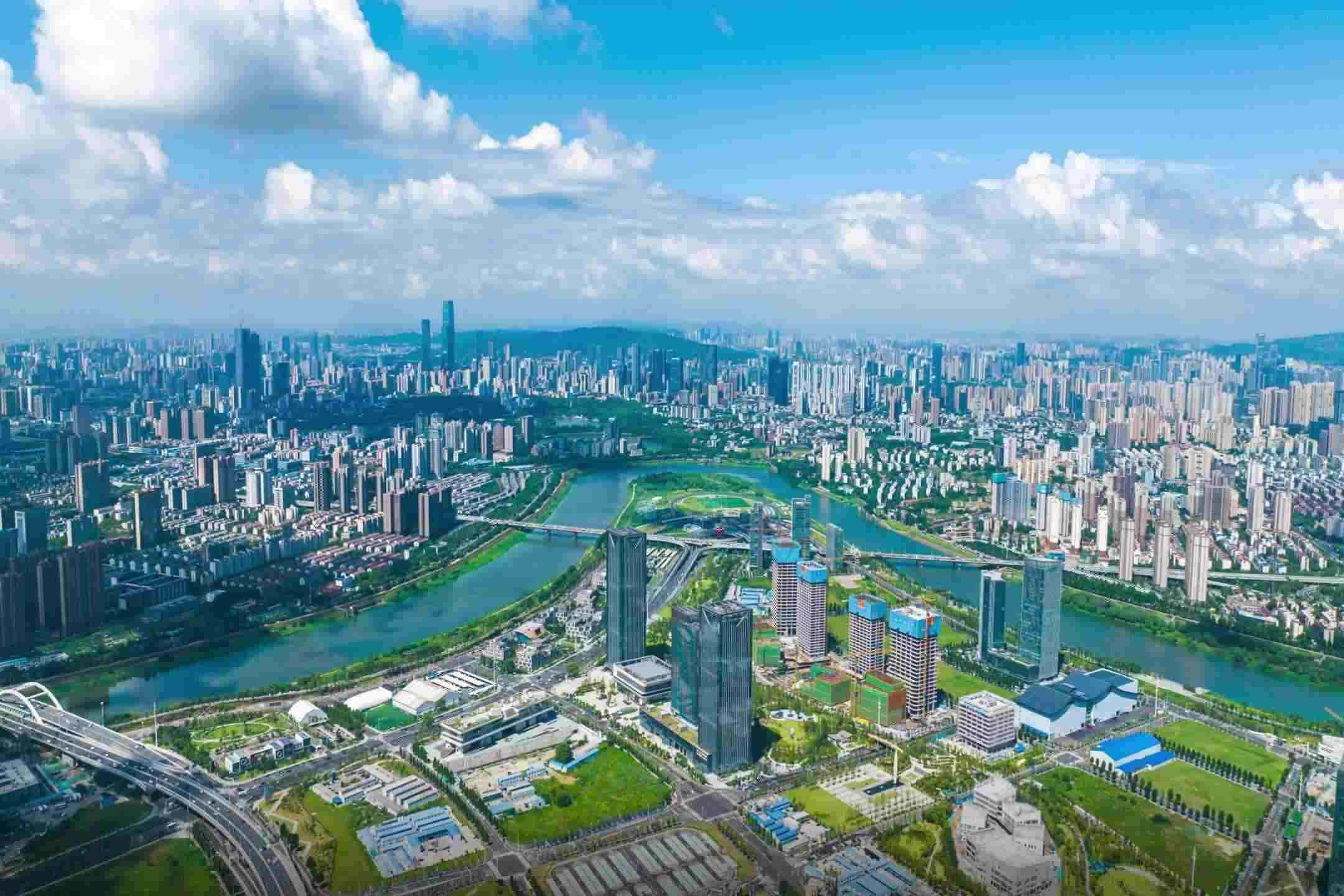 △ 圖為湖南馬欄山視頻文創(chuàng)產(chǎn)業(yè)園。