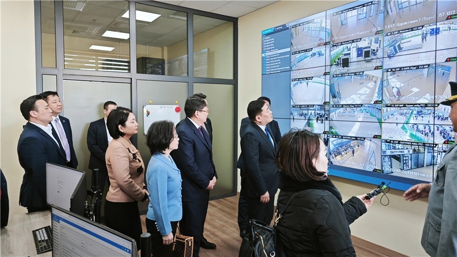 3月24日，中蒙官員考察項(xiàng)目。駐蒙古使館供圖