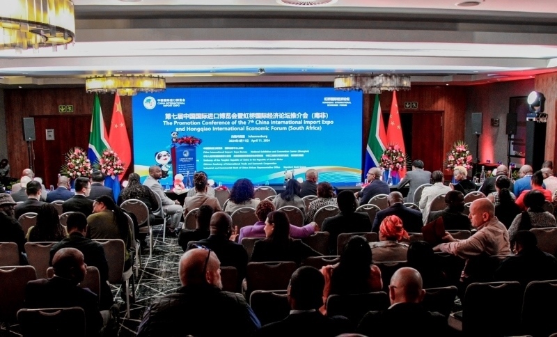 現(xiàn)場(chǎng)照片。（圖片來源：中國國際進(jìn)口博覽會(huì)官微）