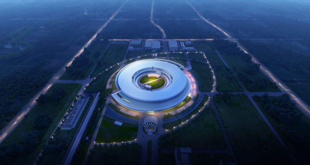 這是合肥先進(jìn)光源效果圖。